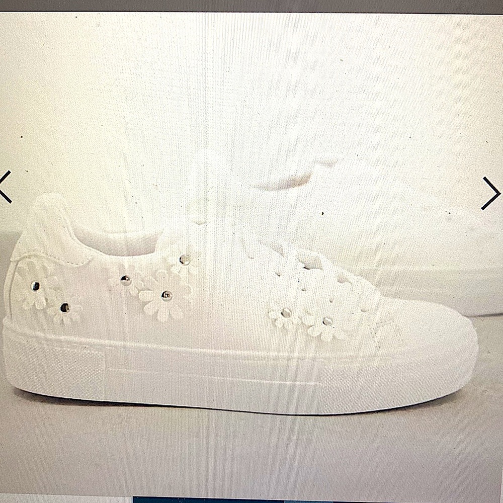 ASOS Design Dacia chunky flatform sneakers with Flowers
